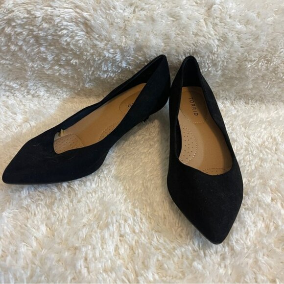 Black kitten heels - Torrid - size 9W - Picture 1 of 8